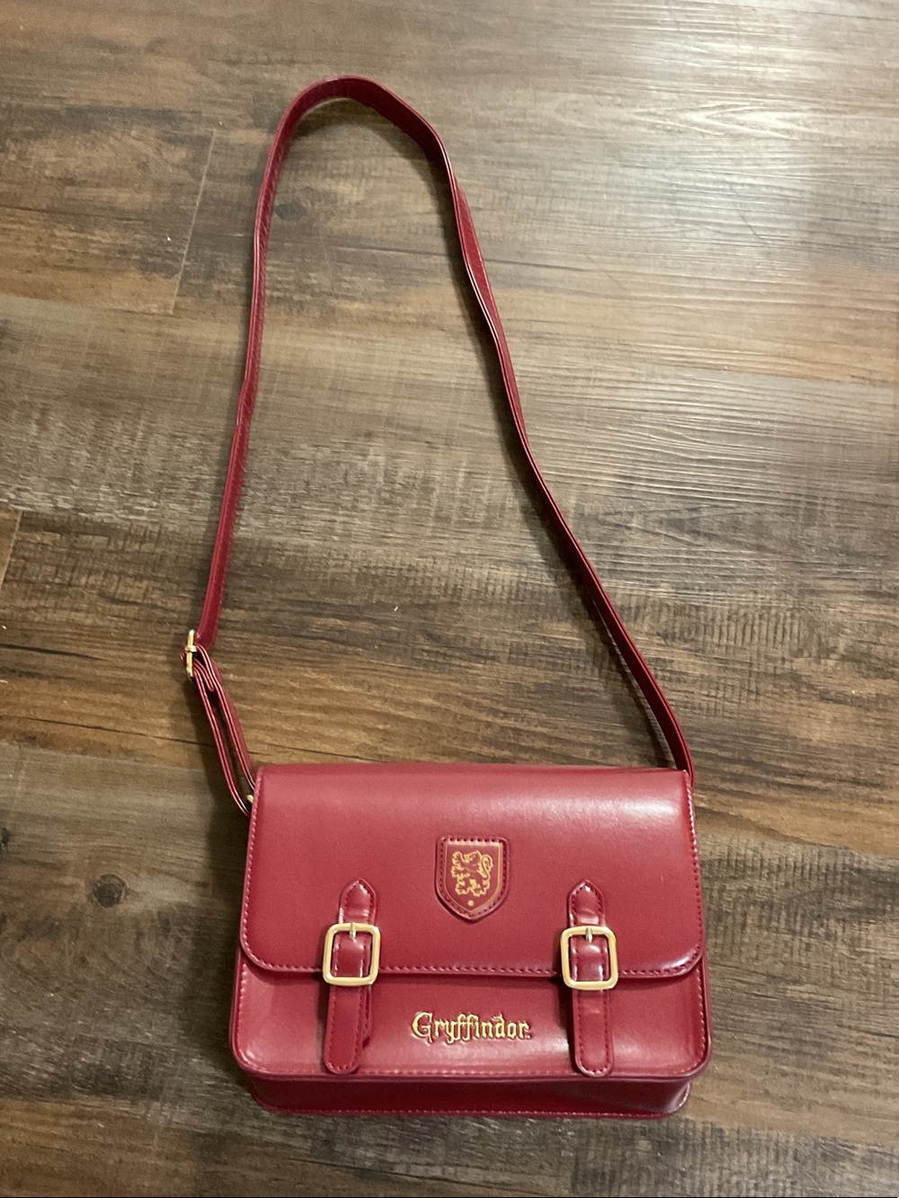 Burgundy Gryffindor Crossbody Purse - Women's Shoulder Bag